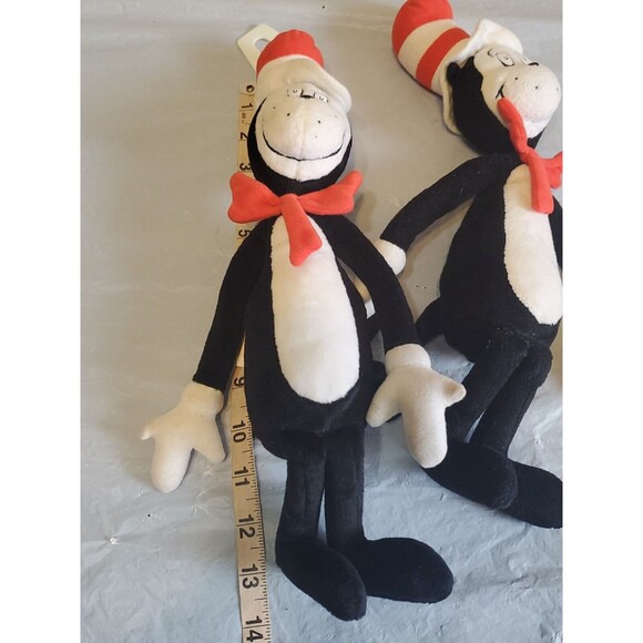 Dr Seuss Plush Cat In The Hat & Yertle the Turtle Stuffed Toy Characters - Picture 14 of 15